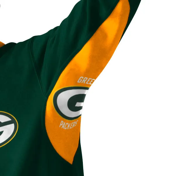 Green Bay Packers Hands High Victory Men's Hoodie
