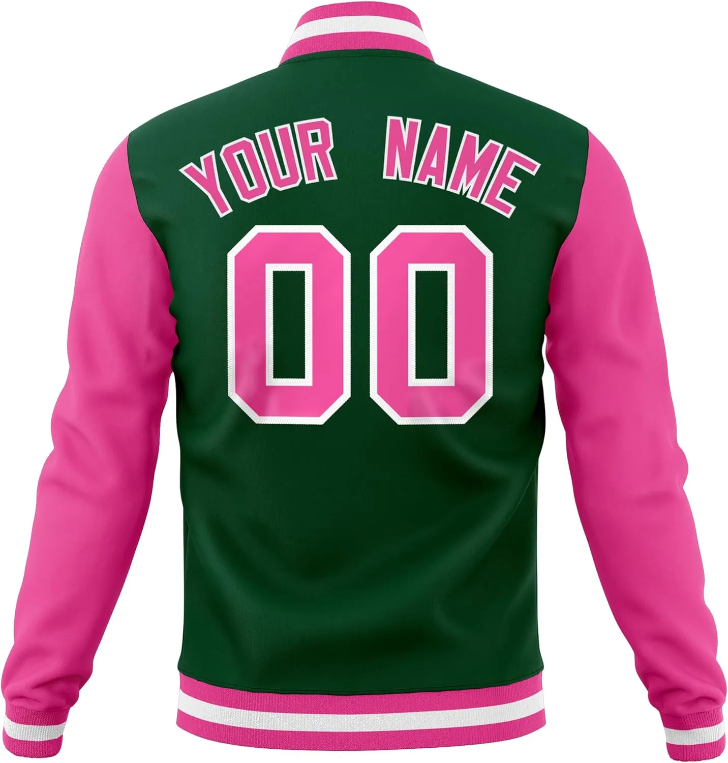 KXK Personalized Varsity Jacket Custom Men Women Casual Baseball Letterman Bomber Jackets Stitched Letters Number