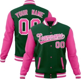 KXK Personalized Varsity Jacket Custom Men Women Casual Baseball Letterman Bomber Jackets Stitched Letters Number