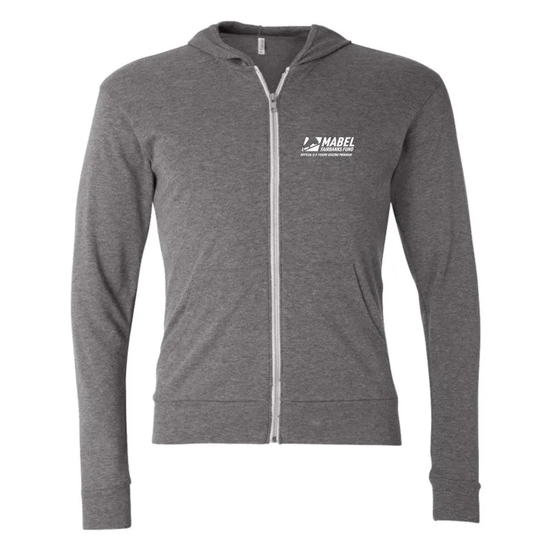 Mabel Fairbanks Fund, Full Zip, Lightweight Hoodie