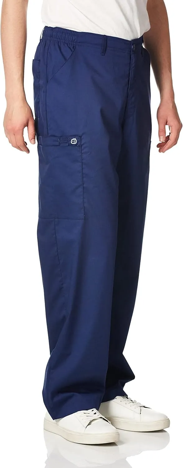 WonderWink Men's Petite Wonderwork Men's Cargo Scrub Pant Short