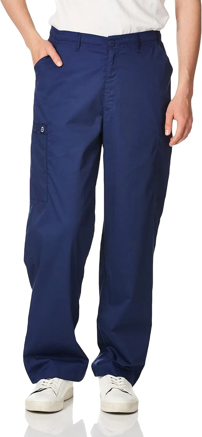 WonderWink Men's Petite Wonderwork Men's Cargo Scrub Pant Short